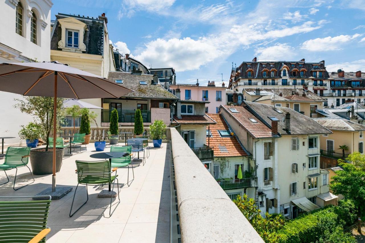 Belle Epoque Hotel Aix-les-Bains Bagian luar foto